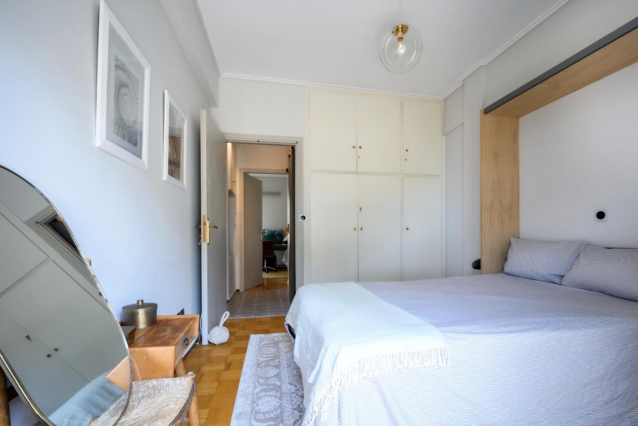 Relaxed Art Deco Maisonette Pagrati Atena Exterior foto