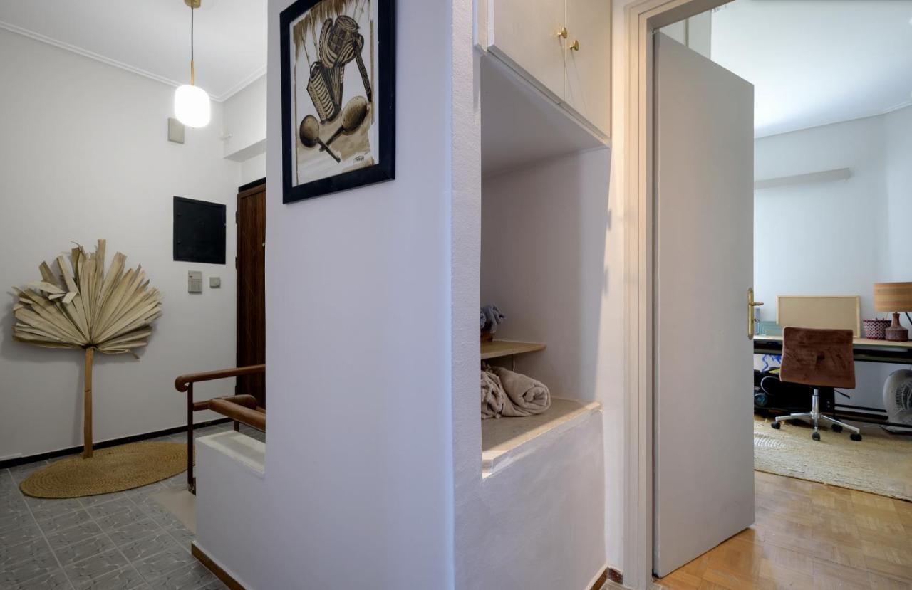 Relaxed Art Deco Maisonette Pagrati Atena Exterior foto
