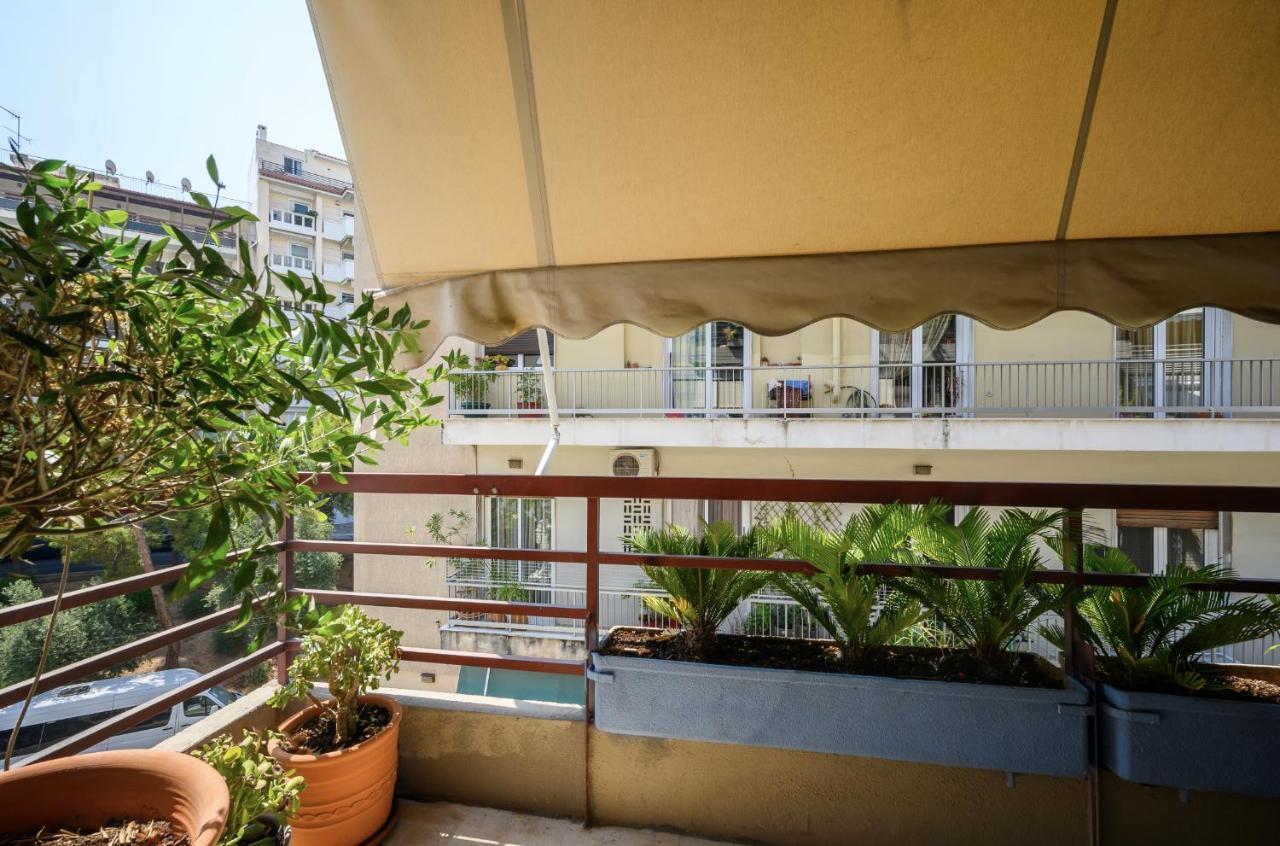 Relaxed Art Deco Maisonette Pagrati Atena Exterior foto