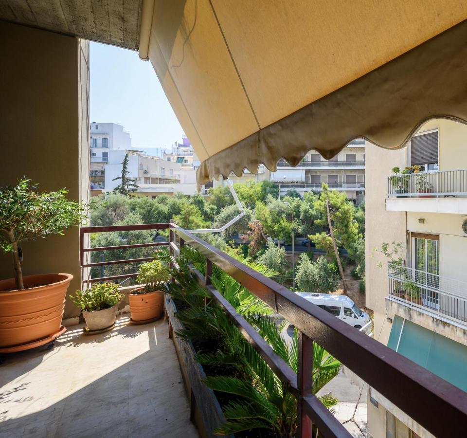 Relaxed Art Deco Maisonette Pagrati Atena Exterior foto